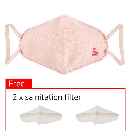 Fashion dust mask Pink | Fashion mask, Filter replacement type of mask, Various color