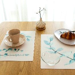 [Ela Dining] Large Antibacterial TPU Placemat