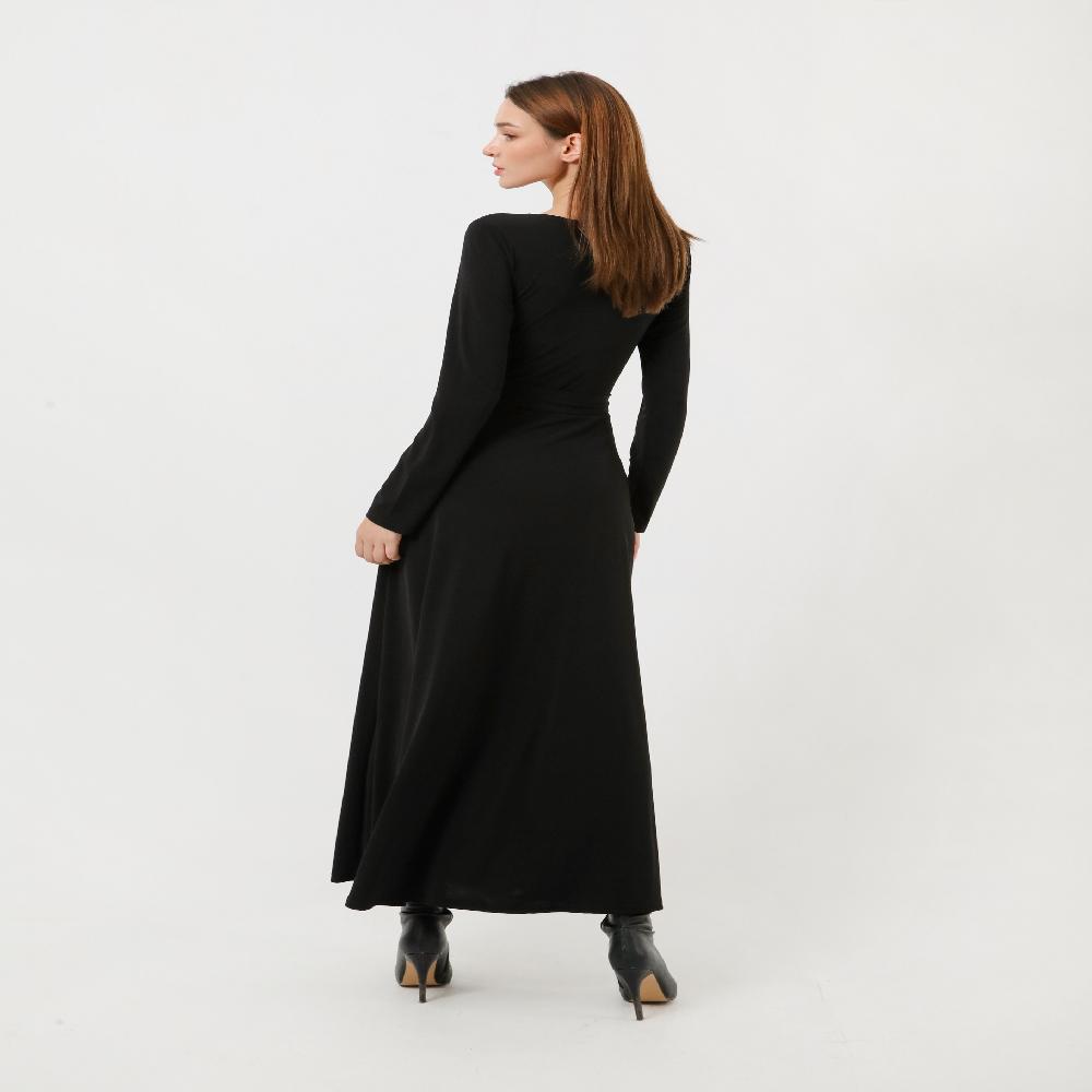 Korean knit long dress ( EM-001 )