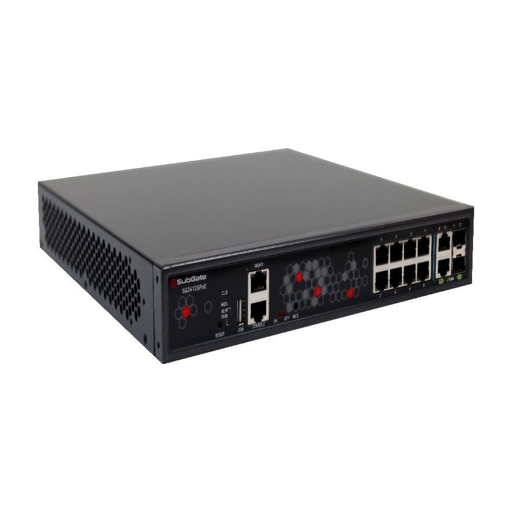 SG Security switch - SG2412GPoE Series