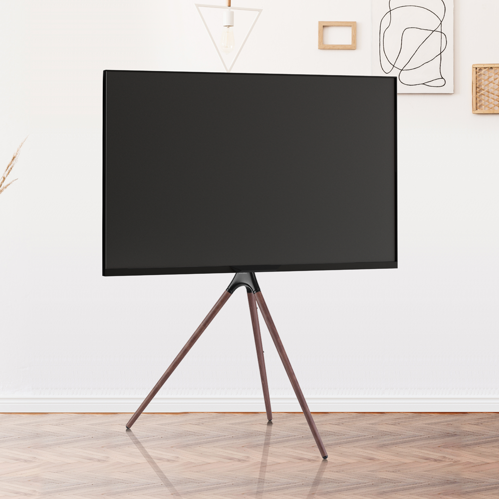 [EDGEWALL] Tripod TV stand EdgeA  Floor easel bracket 40-65inch and Max 32kg